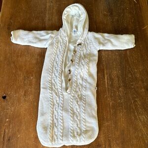 Baby Gap Sweater Swaddle Newborn